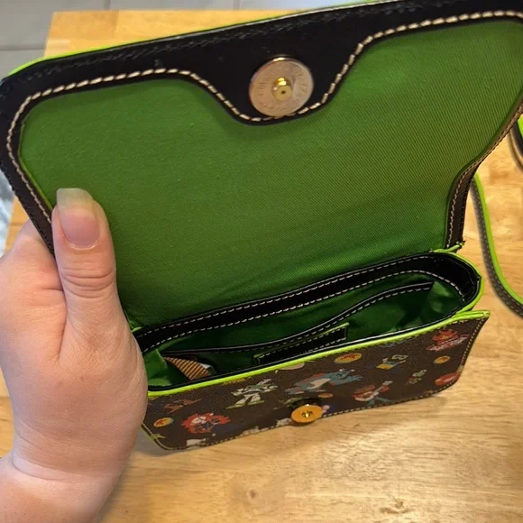 Disney Pixar Dooney & Bourke Black Crossbody Bag